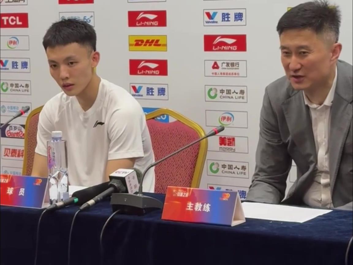 這是能說的嗎徐杰：杜指導賽前說了，這場球就是打架和摔跤！